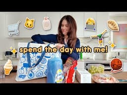 SPEND THE DAY WITH ME! Costco Haul, BEST Ninja Creami Recipe, 1-on-1 Pilates & More! 🛒🍦