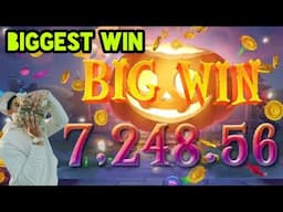 😱🧛‍♀️ HIGH ROLLER HOT HOT HALLOWEEN - MY BIGGEST WIN YET! (Must See!) 🤑✨