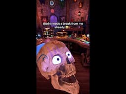Wild spells and wilder reactions from Skully. ICYMI, check out @Waffle.V.R. Waltz of the Wizard.