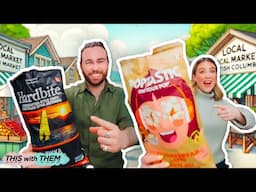 Trying Local Victoria, BC Snacks for the First Time – SUPER EXCITING! 😍🇨🇦