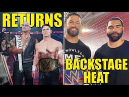 The Rock Returns Helps John Cena...Gable Steveson Backstage HEAT...Paul Heyman Betrays Seth Rollins?