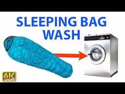 How to Wash a Down Sleeping Bag | Down Sleeping Bag Washing Tips
