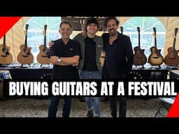 Buying a Guitar at a Music Festival | Making Memories That Last a Lifetime