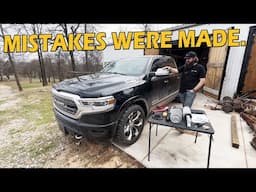 BIGGEST CHANGE YET! 2019 Ram 1500 Air Ride Delete after 250,000 Miles | Truck Central