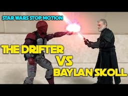 Baylan Skoll Vs The Drifter Star Wars Stop Motion