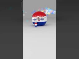 Gwenchana! Ding Ding ding Ding ding #chipin18 #countryballs #humor #baile