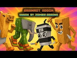 Addon Tergila di Minecraft?! Brainrot Bikin Survival Jadi Meme Chaos!