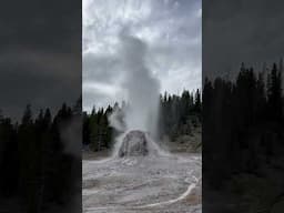 Lone Star Geyser at Yellowstone National Park