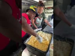 Chef Carmen HTX is live! Homemade Mac And Cheese, and Collard Green at The Festival!!