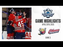 OHL Highlights: Barrie Colts @ Oshawa Generals Apr. 29, 2025