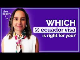 5 Popular Ecuador Visas with Betsy Prado (Expat Law Group)