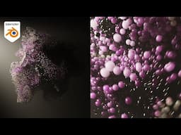 10 Minute Tutorial - Particle Flow Animation Loop in Blender  (Geometry Nodes)