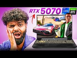I Used the Fastest Gaming Laptop RTX 5070 + Intel i7 – ASUS TUF Gaming F16 Review!