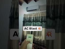 My AC blast #shorts #trending #summer #safety #viralvideo