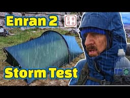 TFS Enran 2 Wind and RainTest of the @tfstents Enran 2 #tfs #enran @loopgear SK05 test #storm