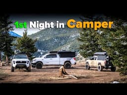 First Camping Trip in my New Camper!