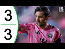 Lionel Messi Free Kick Goal - Philadelphia vs Inter Miami 3-3 Extended Highlights & Goals