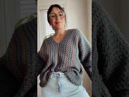 A Crochet Sweater You’ll Actually Wear 😍