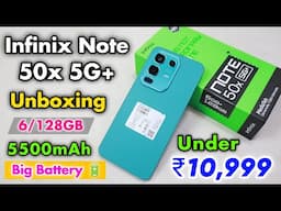 Infinix Note 50x 5G+ Unboxing & First Impressions ⚡XOS 15, D7300 Ultimate