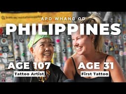 Philippines Travel - $5 Tattoo from Whang Od, The World's Oldest Tattoo Artist