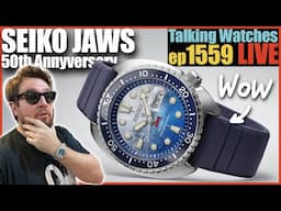 Breaking News: Seiko Announces Prospex Jaws 50th Anniversary Limited Edition! | ep1559