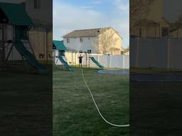 100 FEET of retractable garden hose!