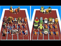 Tung Tung Merge Master vs. Brainzot Merge Master | Brainrot Meme Merger to Max Level!