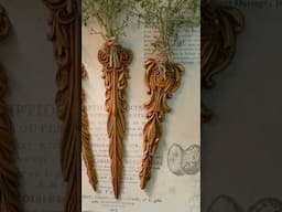 Fancy IOD Mold Carrots #shorts #iod #eastercrafts