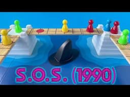 S.O.S. (1990) by Educa - Retro Board Game Review - Shark Attack!