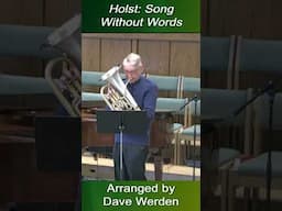 Holst Song Withuot Words Part 1 (Holst, arr. Werden)
