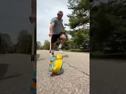 Sprinting with different toys