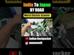 Never Rent This Scooter in Japan😱 #shorts #minivlog #shortsvideo
