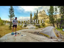 Camping Alone in Yosemite National Park