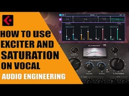 How To Use Exciter And Saturation On Vocal 🔥 #mixing #plugins #music #vocalmixing #saturn