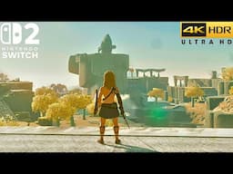 The Legend of Zelda: Tears of the Kingdom (Switch 2) 4K 60FPS HDR Gameplay - (First 50 Mins)