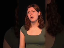 A musical theatre song I filmed at university 😌 #musicaltheatre #theatre #actor