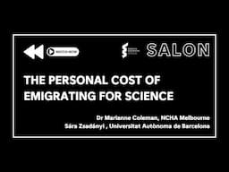 The Personal Cost of Emigrating for Science