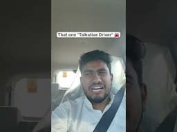 That one Talkative Driver 🚘🤣🤣 #comedy #driver #talkative #funny #reels #shortsvideo #viralvideo