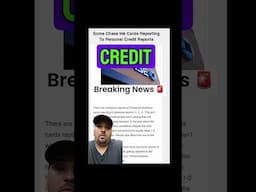 Chase Bank Is NOW Reporting Business Credit Cards to Your Personal Credit