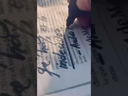 Cuídate de la indecisión. #music #lewiscapaldi #andresalfonso #love #calligraphy