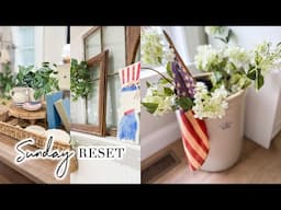SUNDAY RESET // WEEKLY CLEANING MOTIVATION // CLEAN WITH ME // CHARLOTTE GROVE FARMHOUSE