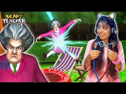 I Gifted A Electric Chair To SCARY TEACHER For Enjoy His Summer !!