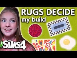 the sims 4 but every room is a random rug