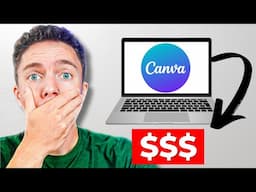 GENIUS Way To Make Money Online Using ONLY Canva (Step by Step)