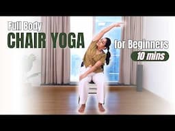 10 Minute Chair Yoga That Will Make You Feel AMAZING!
