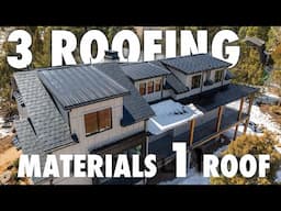 Why use different roofing materials on one roof