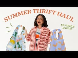 *ultimate* summer THRIFT HAUL ☀️🌴🌺