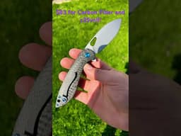 Fintiso Cobra. $84  for Carbon Fiber and S35vn