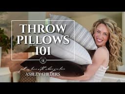 How to Style Throw Pillows