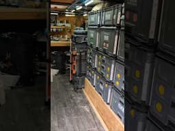 Ultimate Flex Stack Pack Cargo Trailer #shorts #flex #flextools #tools #worktrailer #stackpack
